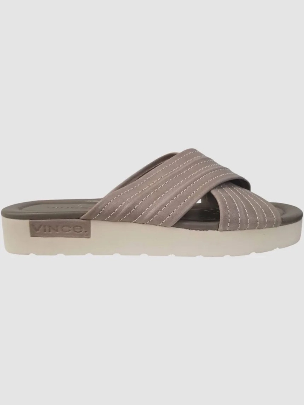 NEW VINCE ‘Camden’ Criss-Cross Platform Slides 9.5